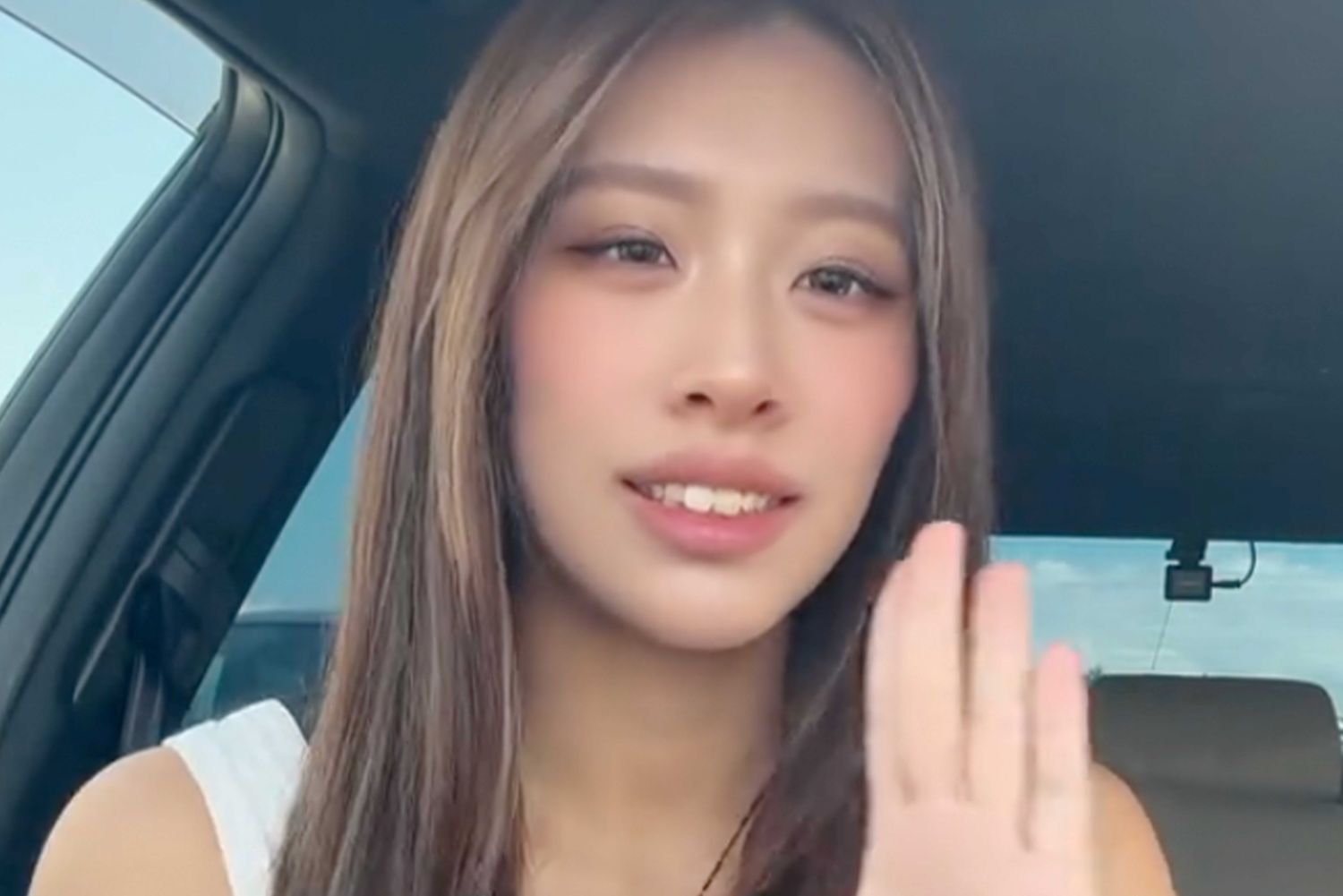 竹前美結容疑者（本人TikTokより）