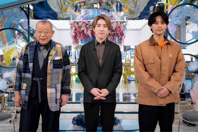 『A-Studio+』に出演した村上信五（中央）（番組公式Xより）