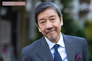 奥田瑛二　撮影／佐藤靖彦