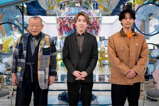 『A-Studio+』に出演した村上信五（中央）（番組公式Xより）