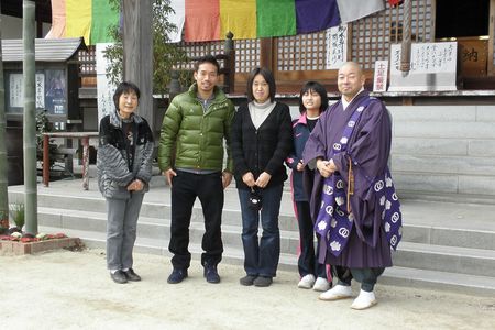 24歳からは毎年のように愛媛県今治市にある『えんぎ観音乗禅寺』を訪れる長友