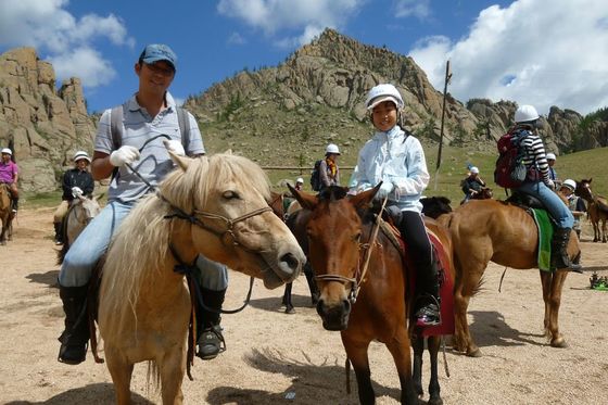 次女とモンゴル2人旅