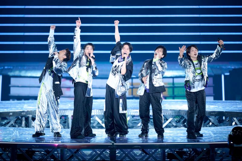 嵐ラストライブの様子（公式Xより）