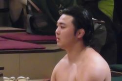 三段目の炎鵬は入門してから負けなし！（撮影／和田靜香）