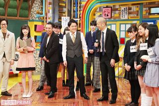 【5】マンスリーゲストである紅白歌手・木山裕策が、生徒の実体験を歌にして熱唱！　出演者一体となって大盛り上がり♪　撮影／齋藤周造