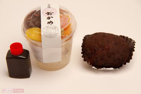 お気に入りだった『甘味おかめ』のあんみつとおはぎ。1930年代から続く老舗の味