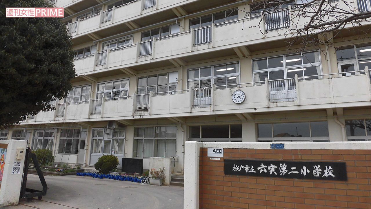 リンちゃんが通っていた小学校。学校が大好きだったという