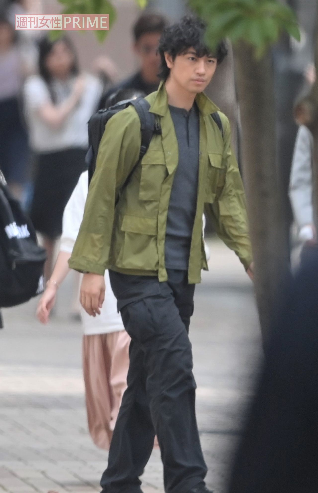 2020年6月下旬のドラマ『BG』ロケに参加した斎藤工