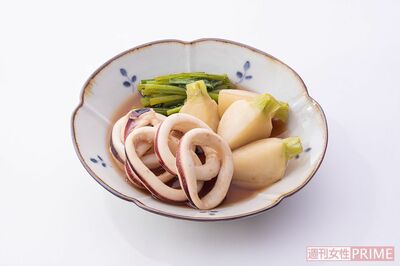 イカのうまみが口に広がるほっとする味『イカとかぶの煮物』レシピ・調理／小嶋絵美　スタイリング／大原美穂　撮影／廣瀬靖士