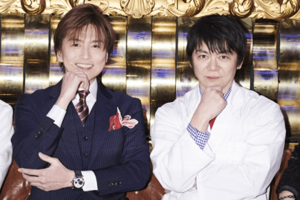 交際範囲は幅広い。シャンパンタワーを生み出したとして知られる伝説のホスト・流星さんと