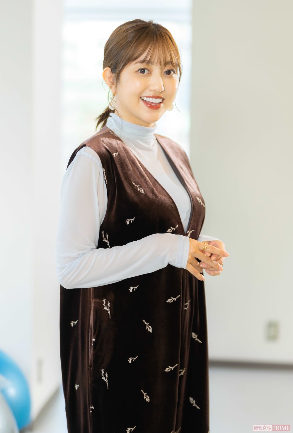 菊地亜美　撮影／佐藤靖彦