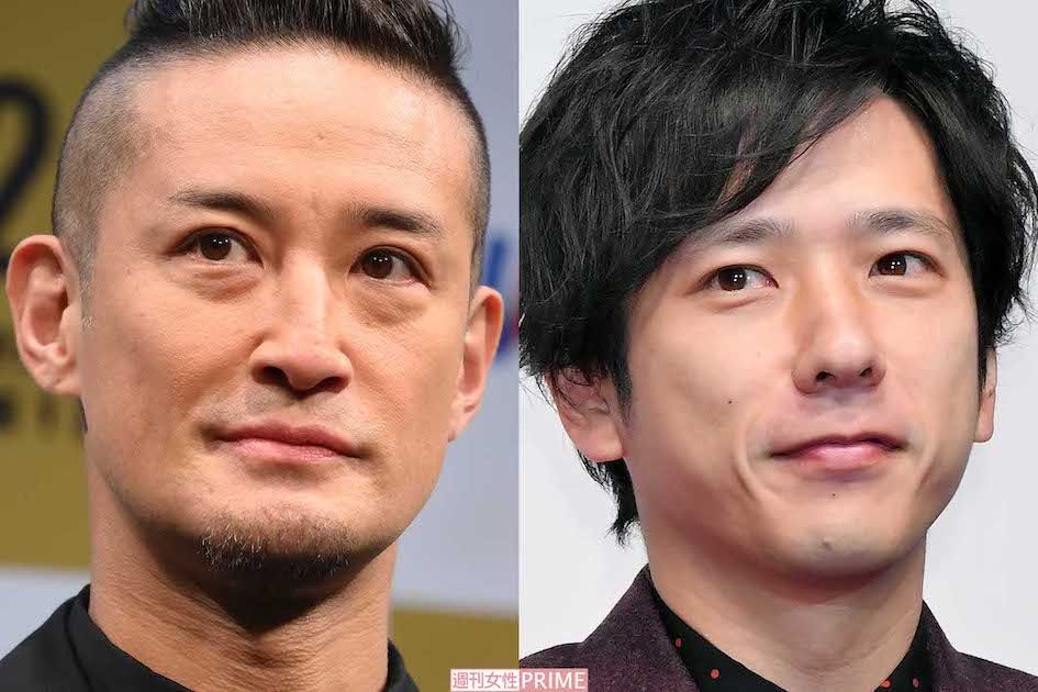 左から松岡昌宏、二宮和也