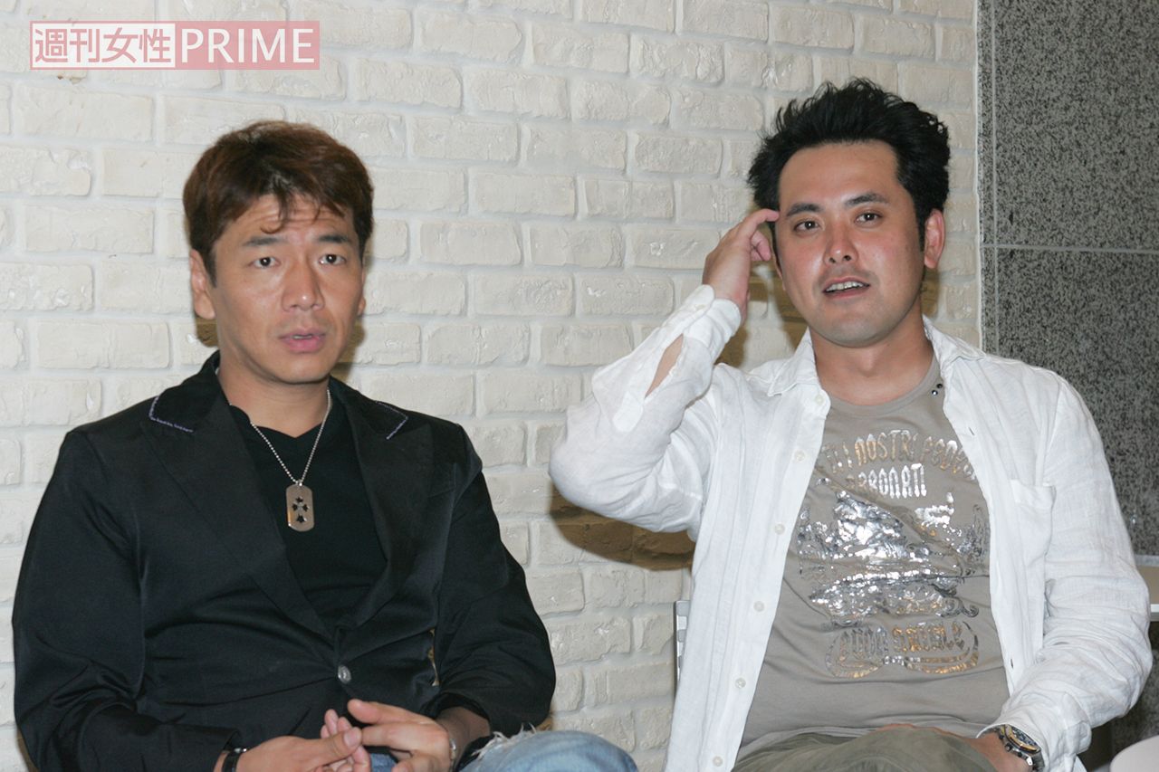 くりぃむしちゅーの上田晋也、有田哲平（2006年5月）