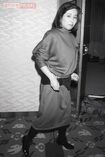 '85年11月に主演ドラマ『澪つくし高校連続殺人事件』の会見にて。当時32歳で長男を妊娠して6か月。腹囲は75センチになり「静かにしていると、ときどき動く」と話すなど、母になる喜びにあふれていた