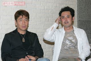 くりぃむしちゅーの上田晋也、有田哲平（2006年5月）