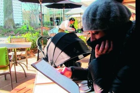 都内で娘とのプライベートな１枚