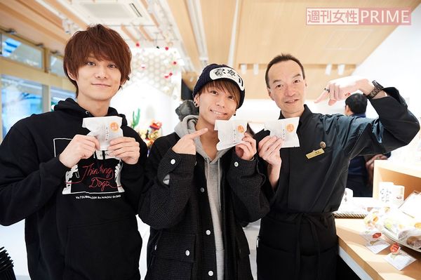 和スイーツにもぬかりなし。好評の“茨城栗どら焼”はひとつ270円