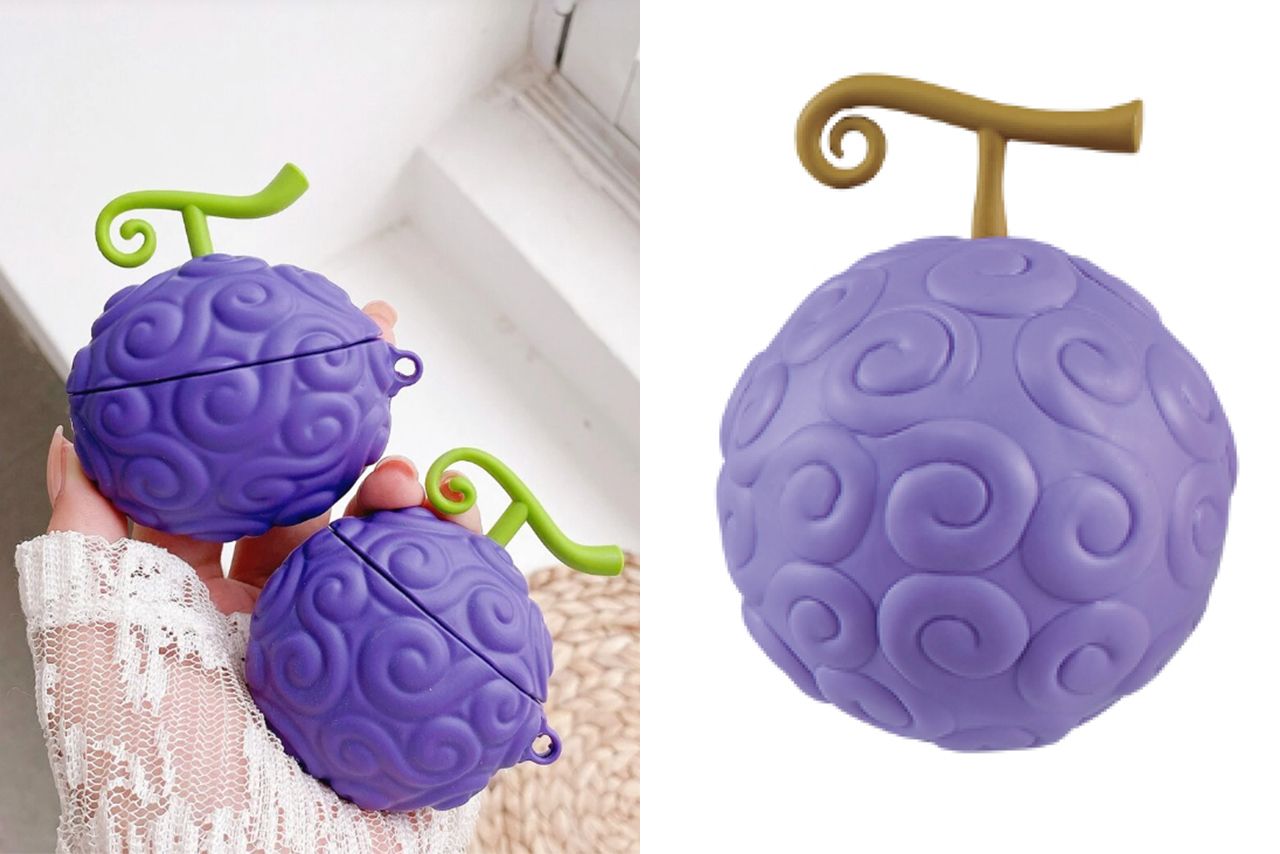 左がSHEINの商品、右が悪魔の実のフィギア