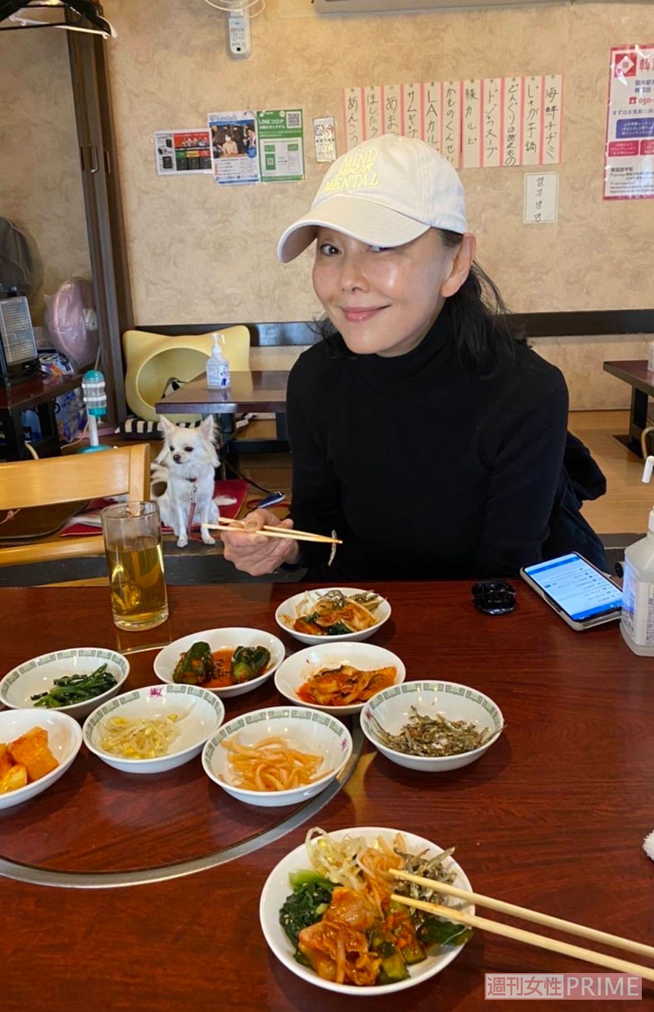 横浜にある韓国料理店「民俗村」は行きつけ。シンシアがおすすめするどじょうスープは絶品
