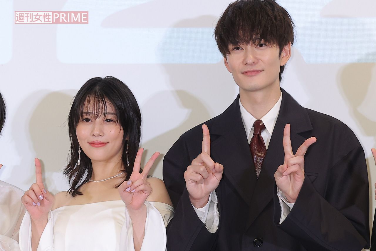 ドラマ『1122 いいふうふ』で共演した岡田将生と高畑充希