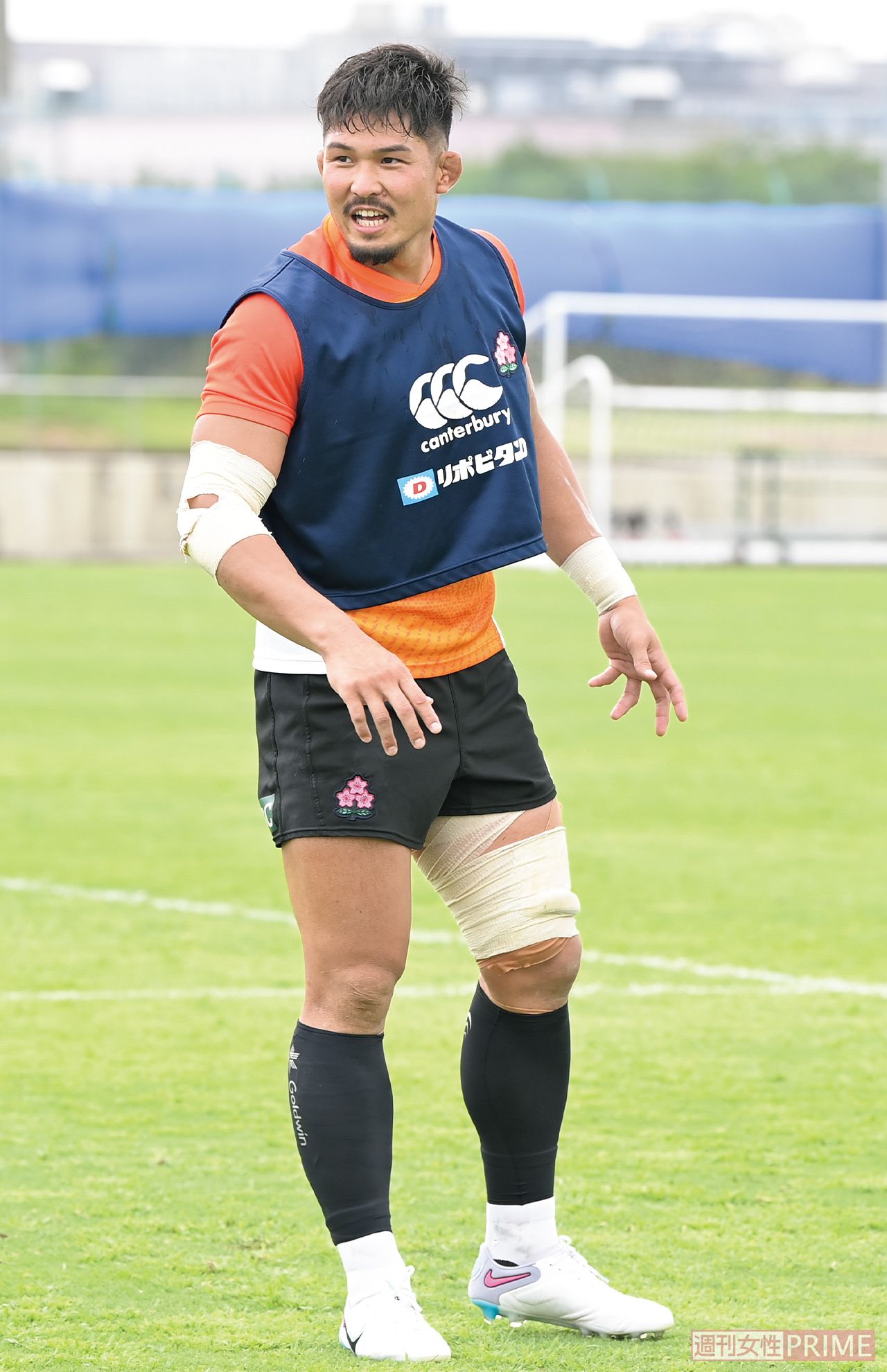 姫野和樹（29）主将、フランカー、トヨタヴェルブリッツ、187cm（撮影／渡邉智裕）