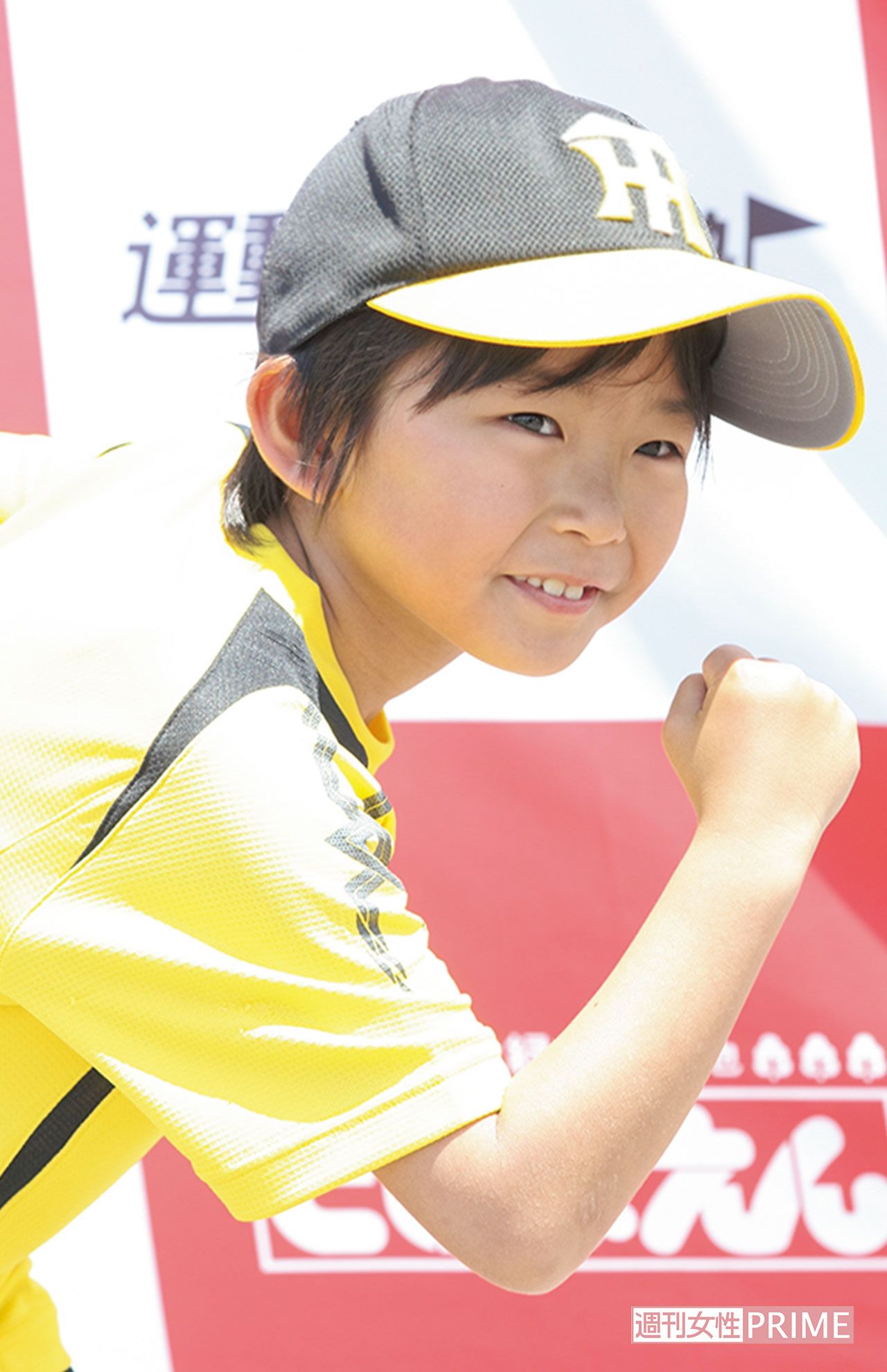 ミズノのイベント（'10年）でかぶっていたのは、大ファンの阪神タイガースのマークが入った帽子