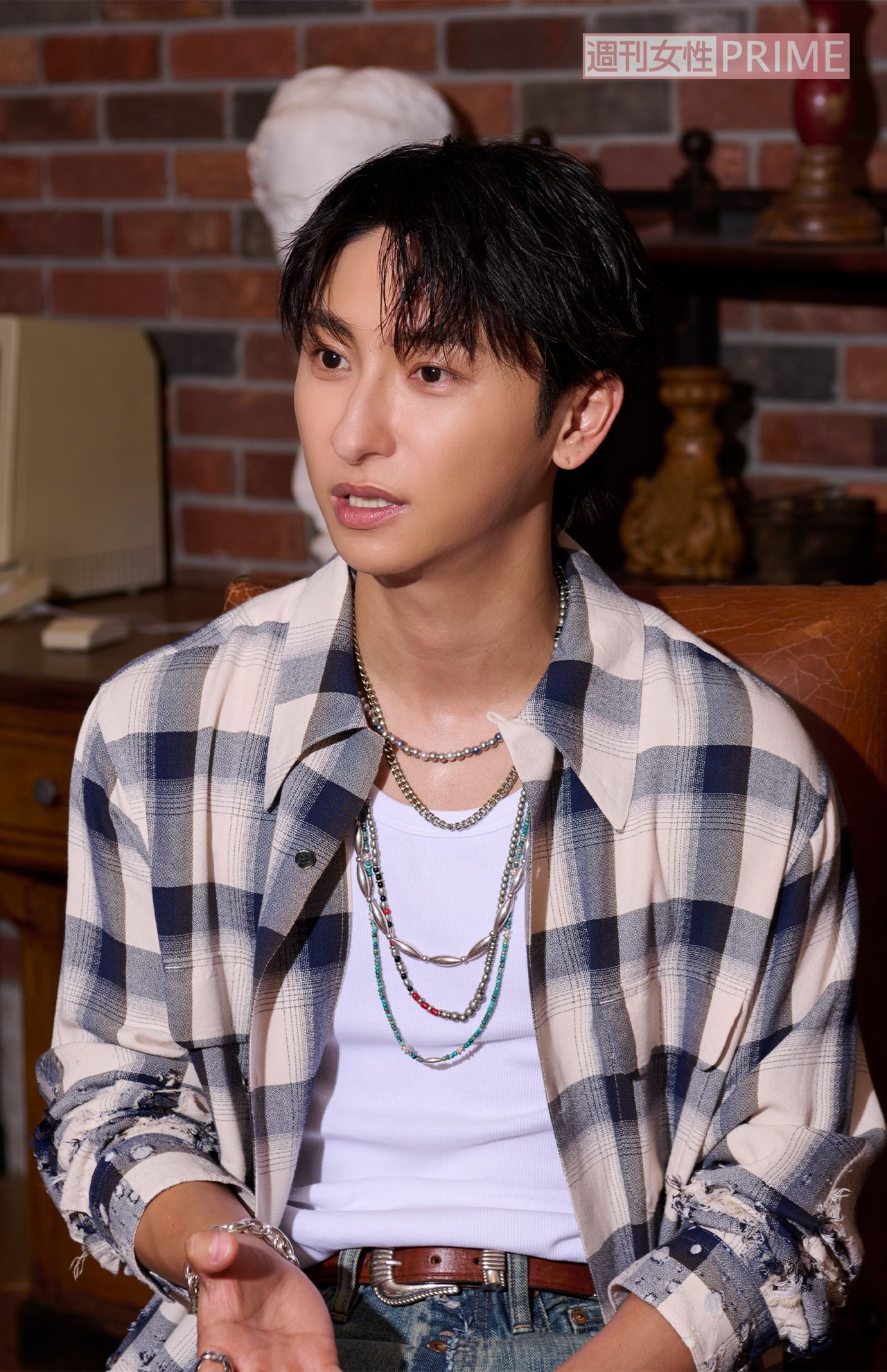 同性婚やゲイカップルの養子について語る「AAA」與真司郎　撮影／山田智絵