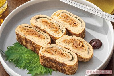 餃子のコチュ卵焼き