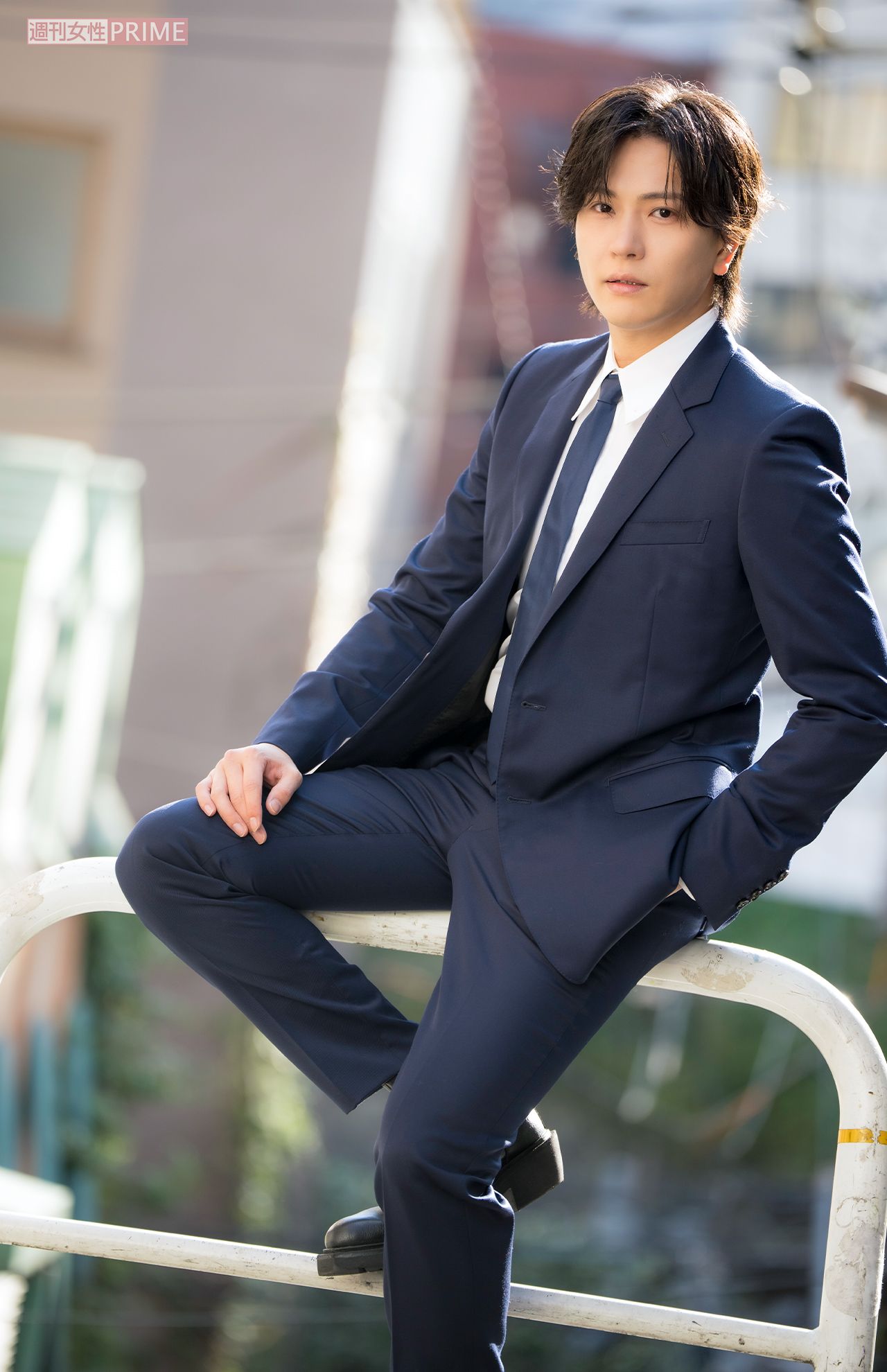 財木琢磨　撮影／伊藤和幸　ヘアメイク／田中紫央　スタイリスト／MASAYA　