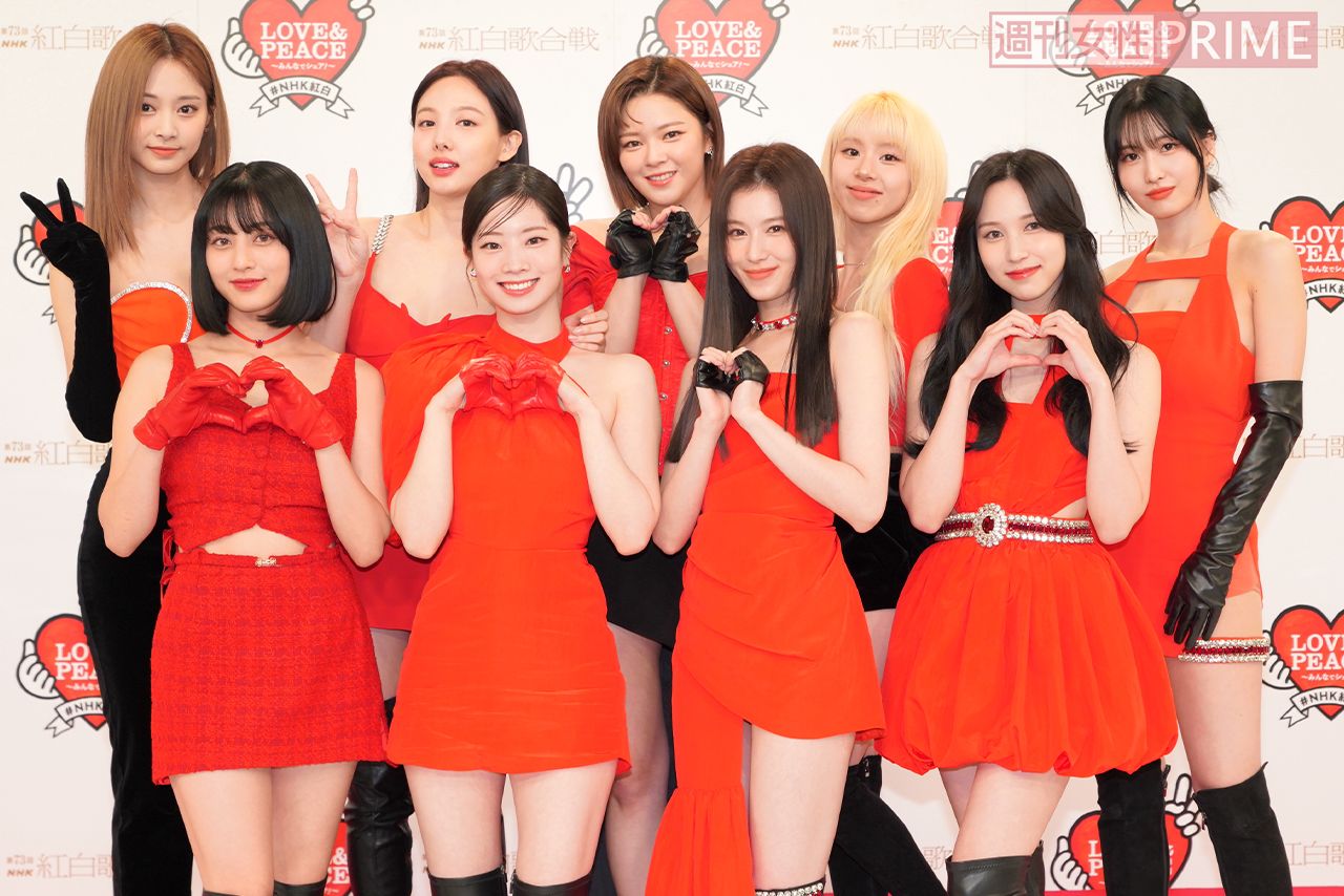 TWICEから日本人メンバーによるMISAMOが出場