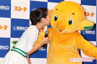 『佐藤製薬“ストナシリーズ”新CMキャラクター』決定会見（2010年8月17日）　撮影／週刊女性写真班