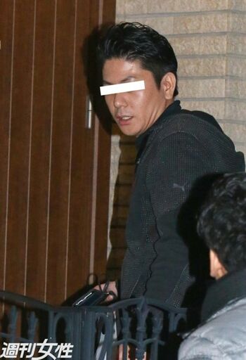 今井宅に帰宅した半同棲中の男性を直撃