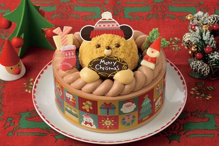 銀座コージーコーナー「くまさんのチョコレートケーキ（4.5号）」