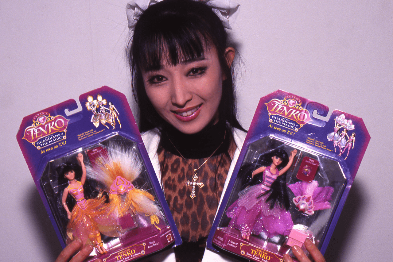 『テンコー人形』は800万体以上売れた。ファストフードのグッズにも