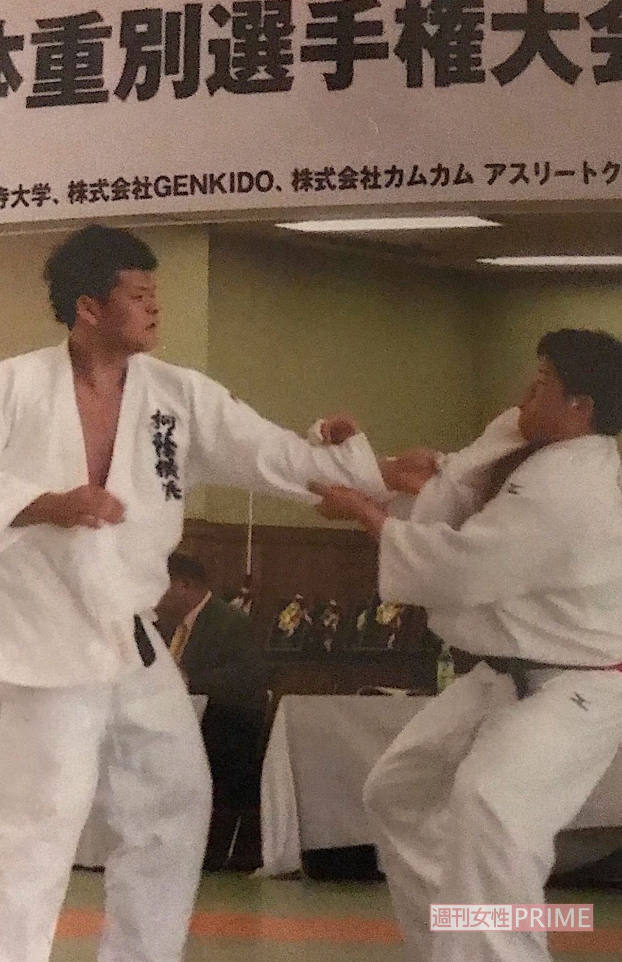 15年続けた柔道で日本一にも輝いた　写真提供／長田拓郎