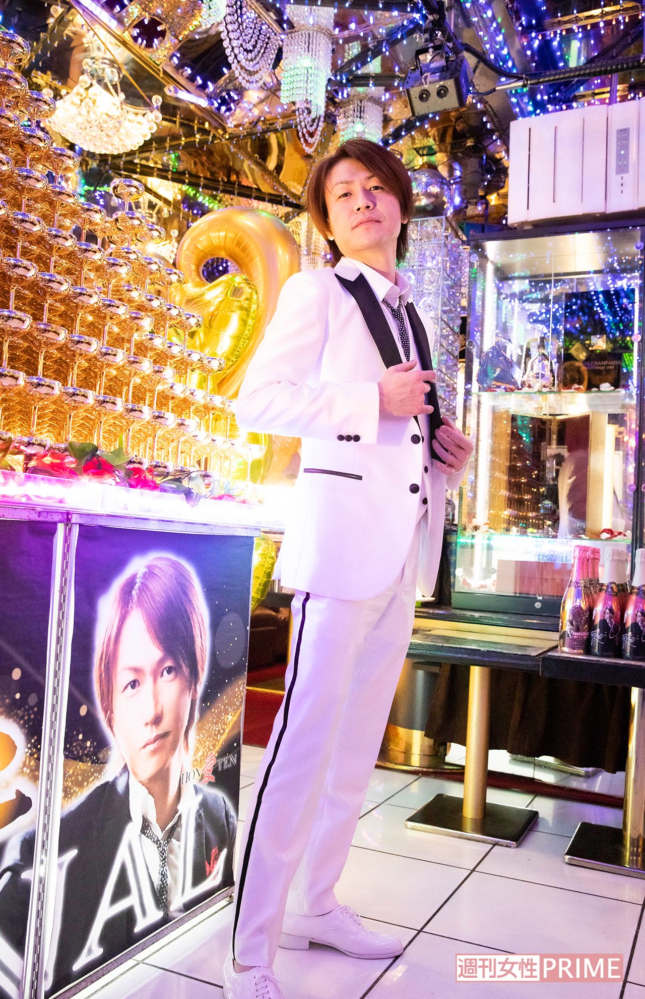 城咲仁、期間限定でホストに復帰　撮影／矢島泰輔