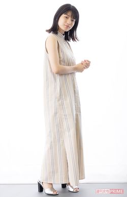 蒔田彩珠（まきた・あじゅ）撮影／齋藤周造　ヘアメイク／山口恵理子　スタイリスト／小蔵昌子