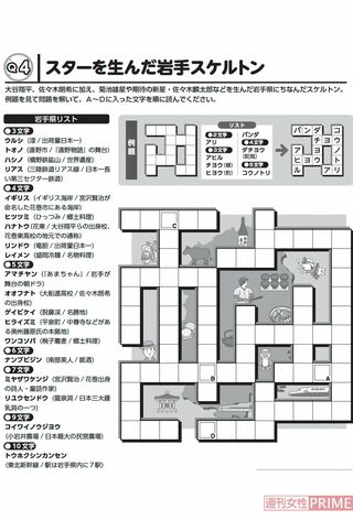 【Q4】スターを生んだ岩手スケルトン（ドジャース3人侍「脳トレパズル」）