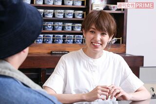 対談する澤井直人と南明奈