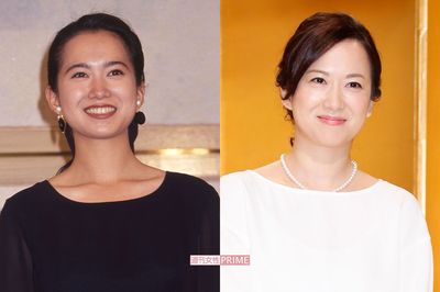 和久井映見（左は27年前）