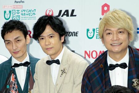 草なぎ剛、稲垣吾郎、香取慎吾