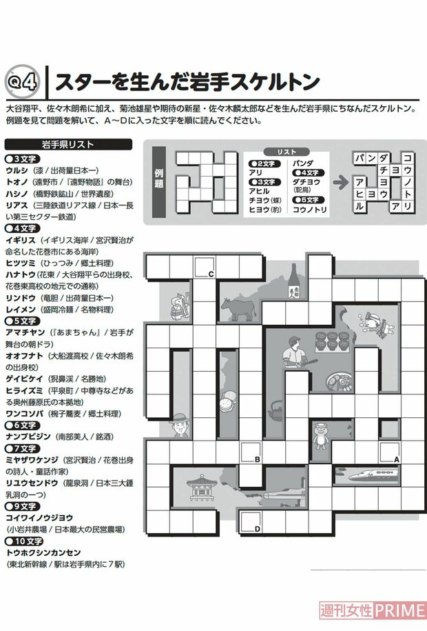 【Q4】スターを生んだ岩手スケルトン（ドジャース3人侍「脳トレパズル」）