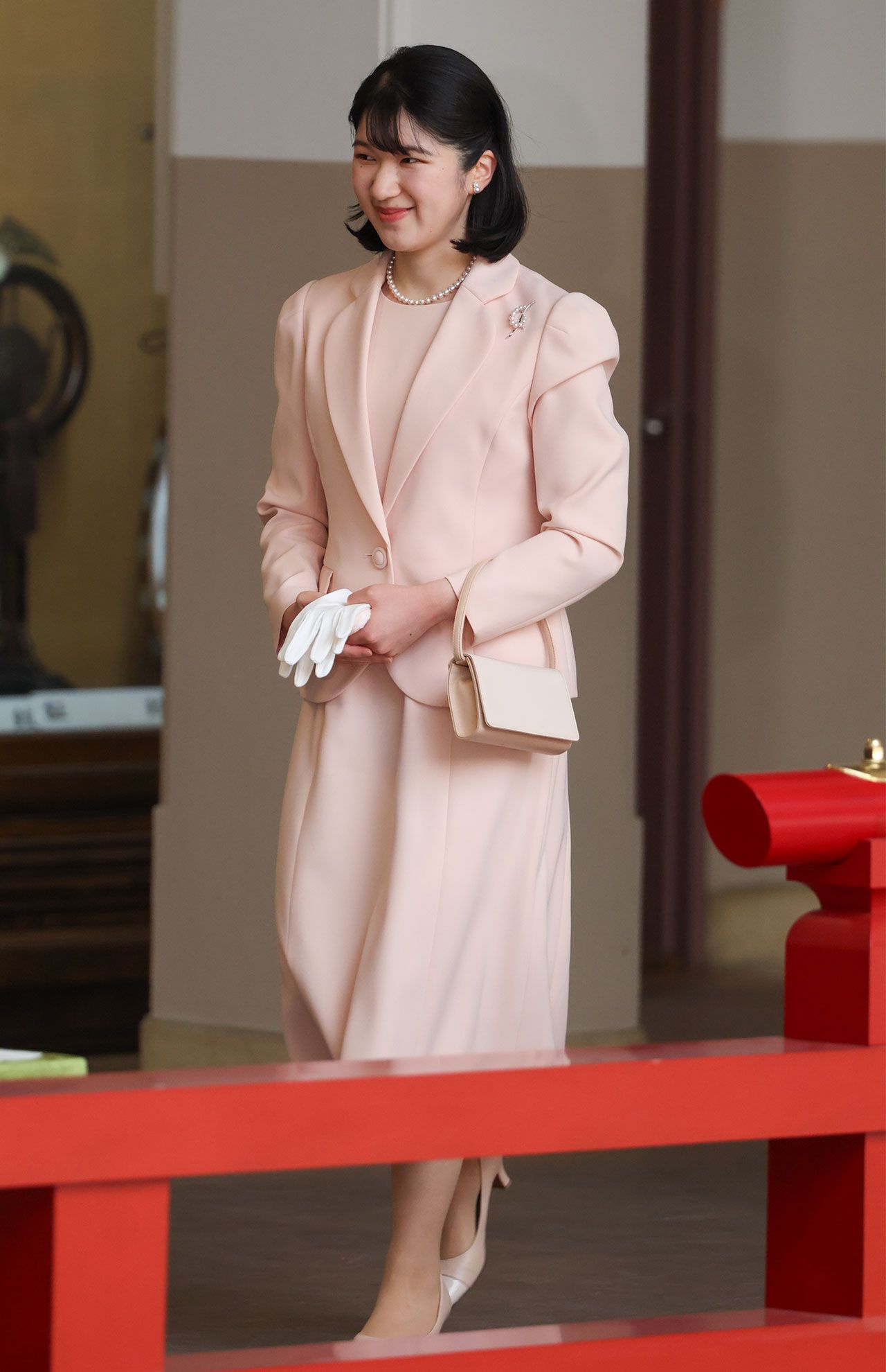 4月25日、皇居内で行われた宮内庁楽部による『春季雅楽演奏会』をご鑑賞になられた愛子さま