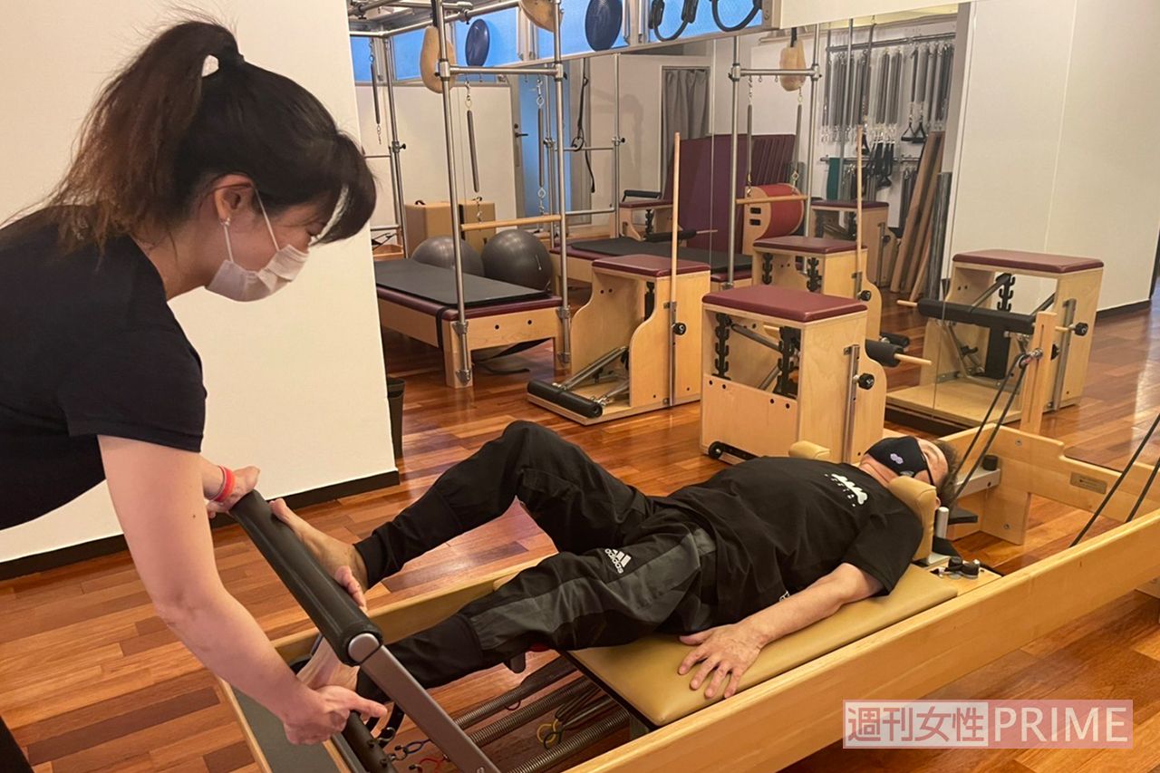 週1回のピラティス通いでしっかり鍛えてます！