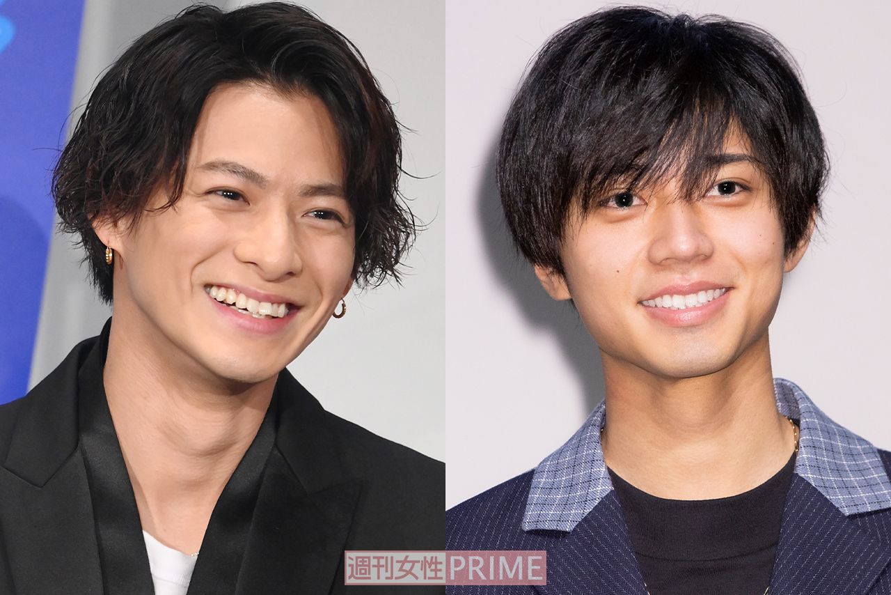 （左から）平野紫耀、永瀬廉