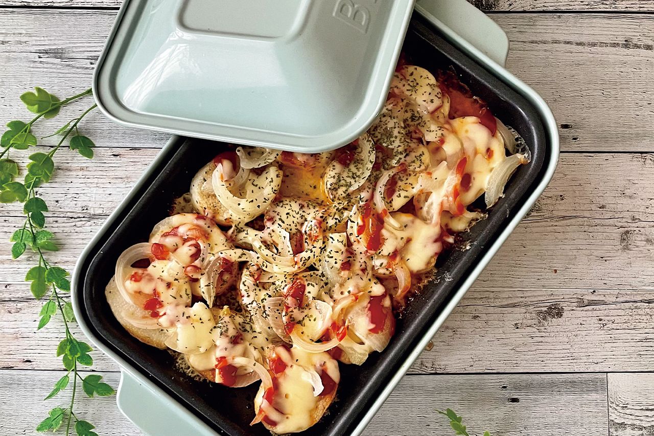 長いも ピザ風焼き