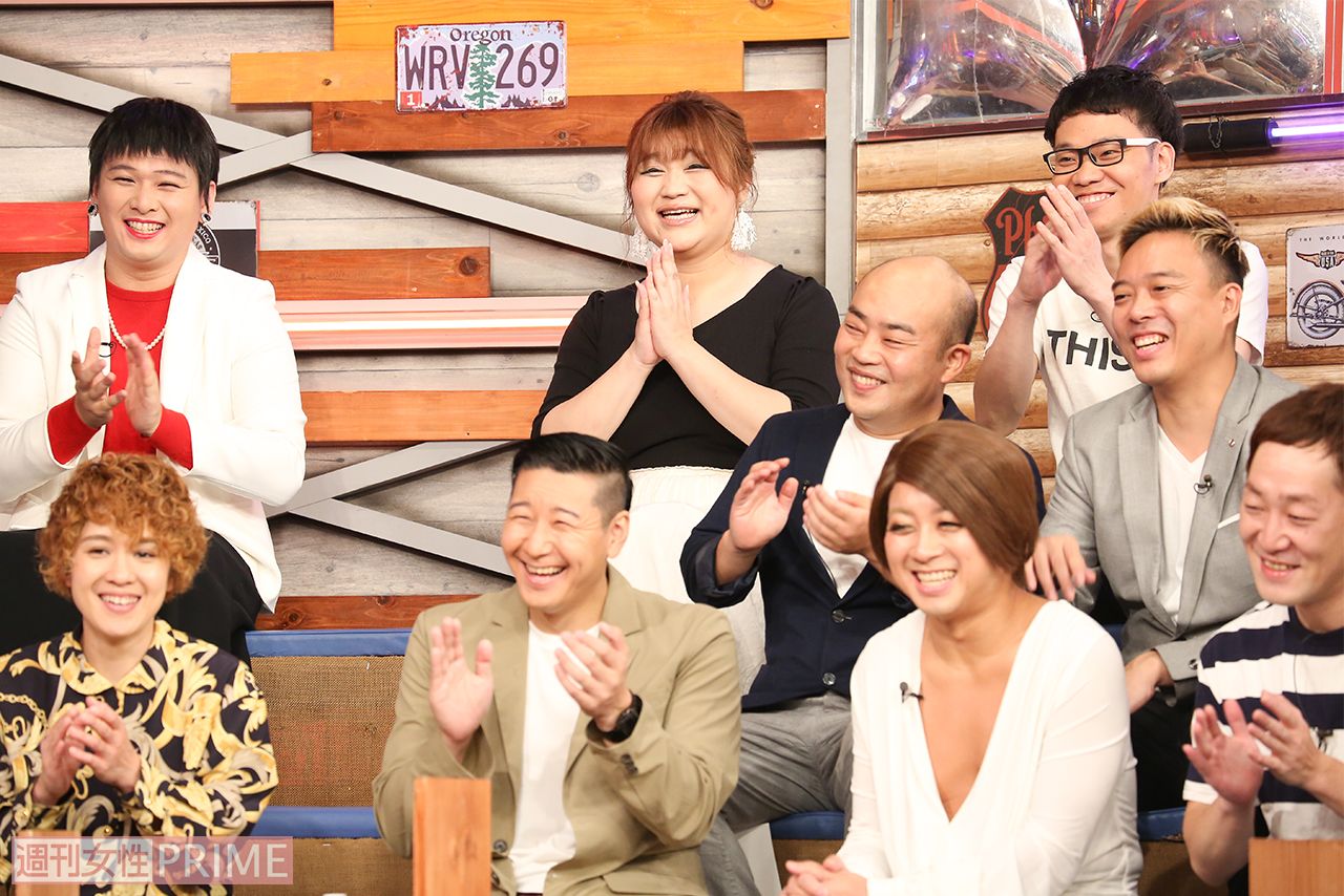 “ガヤ芸人”として、この番組をキッカケにブレイクしたりんごちゃん。「安心できる場所」と語るだけあり、カメラに抜かれていないところでも笑顔が絶えない