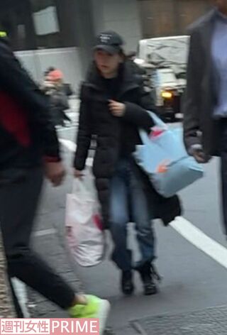 2025年2月、卓球教室の会場にやってきた福原愛