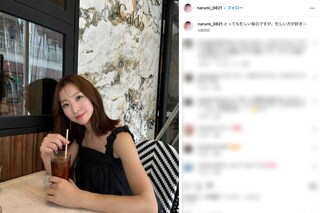 板野友美の妹で、アイドルグループ『RoLuANGEL』のメンバーとしても活動するタレントの板野成美（本人のインスタグラムより）