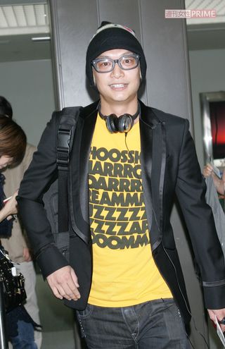 2007年5月、カンヌに向かう香取慎吾